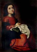 Francisco de Zurbaran The Adolescence of the Virgin France oil painting reproduction